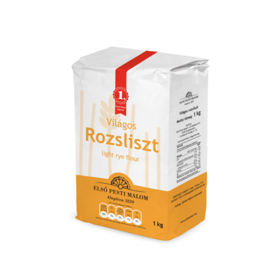 Első Pesti Malom Rozsliszt Világos Rl-90 1000g