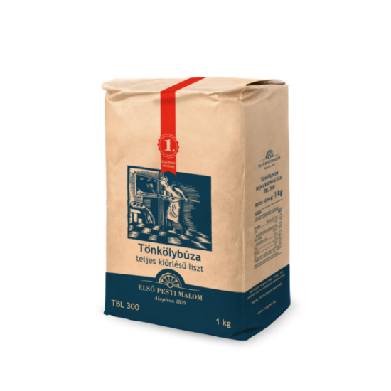 Első Pesti Malom Teljes Kiőrlésű Tönkölyliszt Tgl 300 1000g