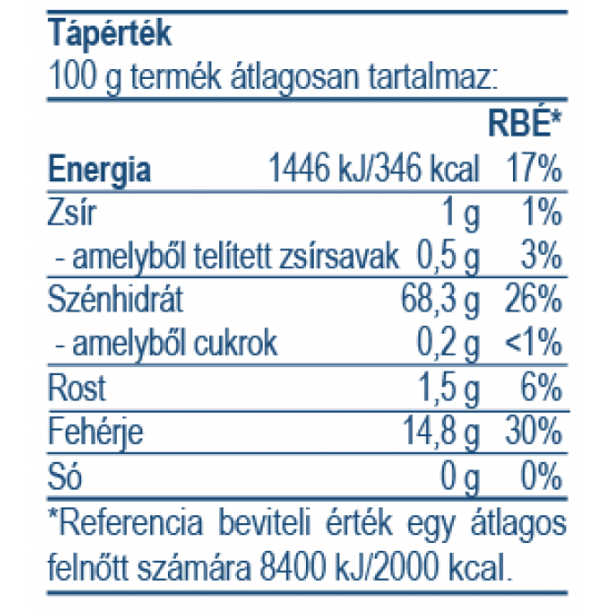 Első Pesti Malom Tönköly Fehér Liszt Tbl-70 1000g
