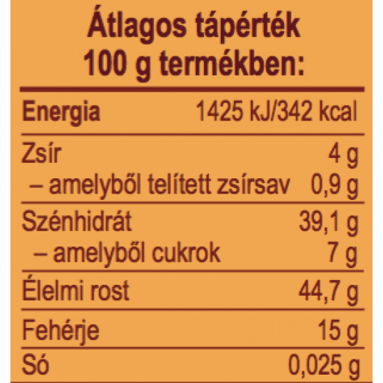 Első Pesti Malom Étkezési Búzakorpa 250g