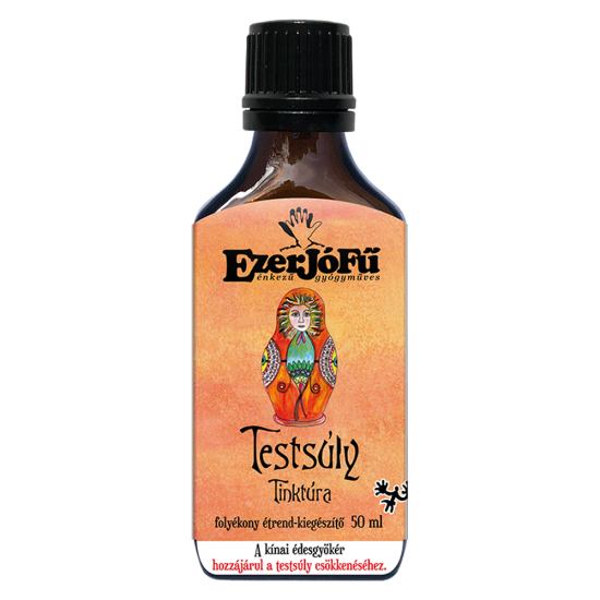 Ezerjófű Testsúly Tinktúra 50ml