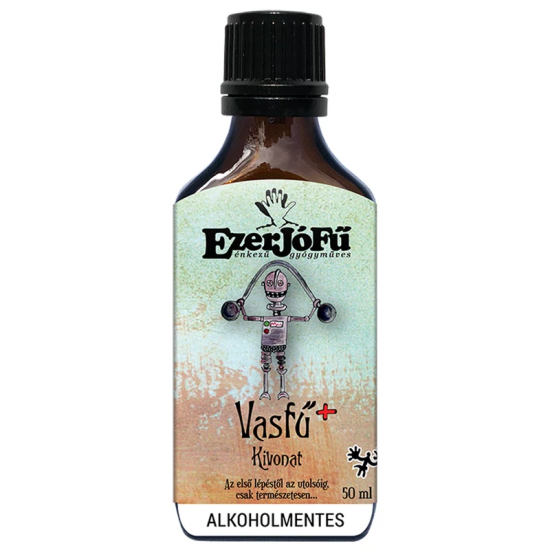 Ezerjófű Vasfű + Kivonat Alkoholmentes 50ml