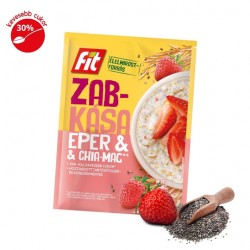 Fit Reggeli Zabkása Chia Maggal És Eperrel 65g