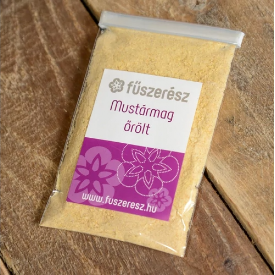 Fűszerész Mustármag Őrölt Sárga 20g
