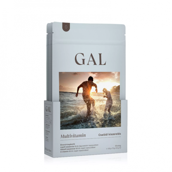 Gal Multivitamin 90db Lipofil +90db C-Vitamin +180db Hydrofil Kapszula (90 adag)