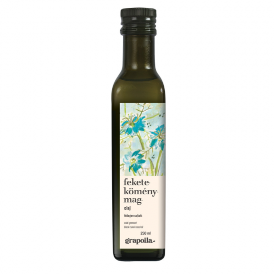 Grapoila Hidegen Sajtolt Feketeköménymag - Olaj 250ml