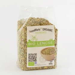 Greenmark Bio Zöld Lencse 500g