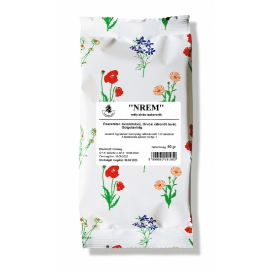 Gyógyfű Teakeverék Nrem Mélyalvás 50g