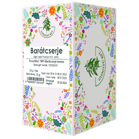 Boszy Barátcserje Termés Filteres 20 Db