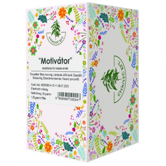 Boszy Teakeverék Motivátor Salaktalanító Filteres 20db