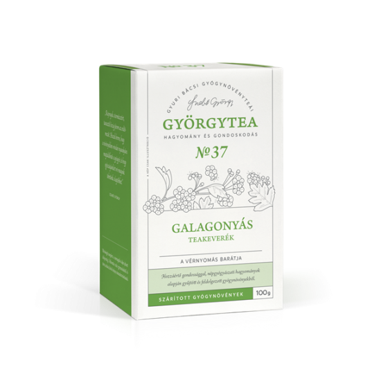 Györgytea No-37 Galagonyás Teakeverék A Vérnyomás Barátja 100g