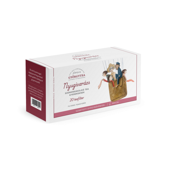 Györgytea Nyugivarázs Szorongásoldó Teakeverék Gyerekeknek Filteres 20db