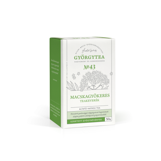 Györgytea No-43 Macskagyökeres Teakeverék Altató Hatású Tea 50g