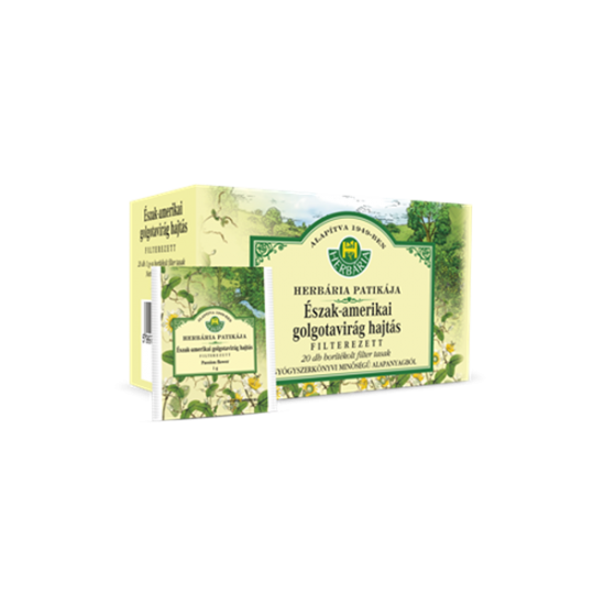 Herbária Tea Észak-Amerikai Golgotavirág Hajtás Filteres 20g