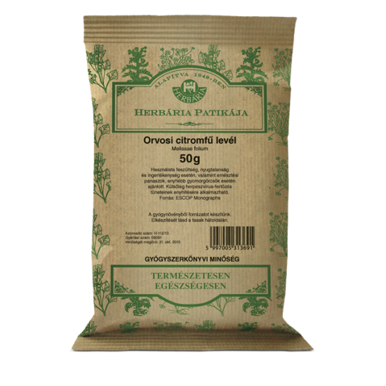 Herbária Tea Orvosi Citromfű Levél 50g