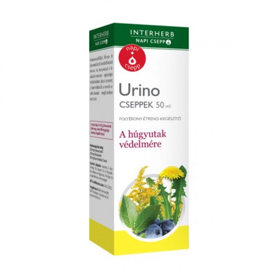 Interherb Urino Cseppek A húgyutak Védelmére 50ml
