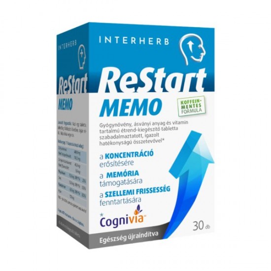 Interherb Restart Memo Tabletta 30db