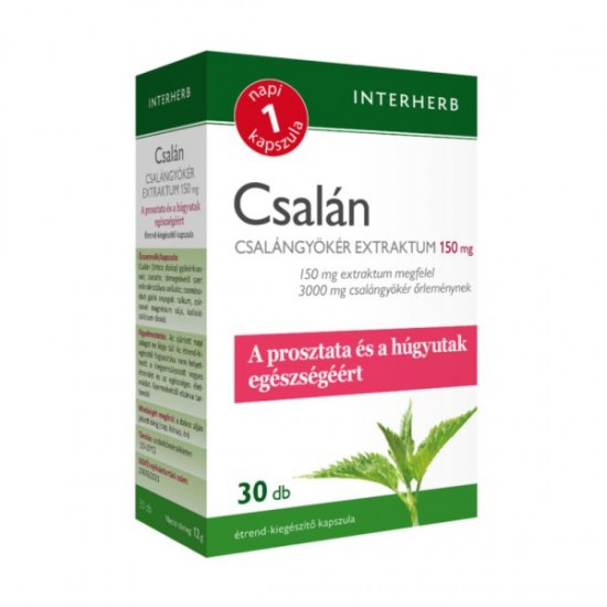 Interherb Csalángyökér Extraktum Kapszula 30db