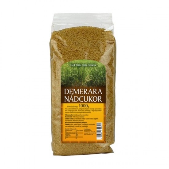 Interherb Gourman Demerara Nádcukor 1000g