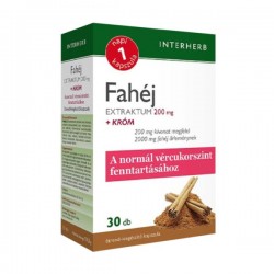 Interherb Napi 1 Fahéj + Króm Kapszula 30db