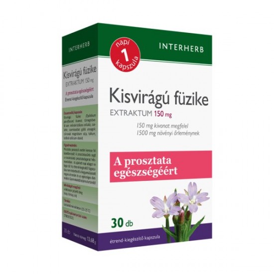 Interherb Napi 1 Kisvirágú Füzike Extraktum Kapszula 30db