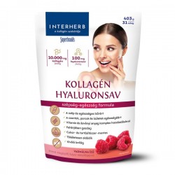Interherb Kollagén Hyaluronsav 31 Adag Vadmálna Ízű 403g