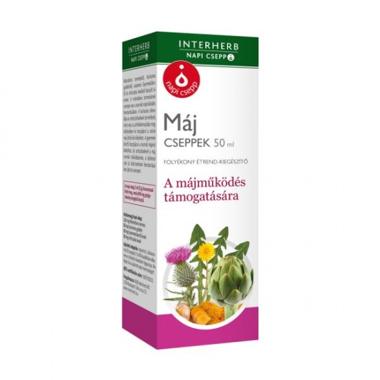 Interherb Napi Csepp Máj Cseppek 50ml