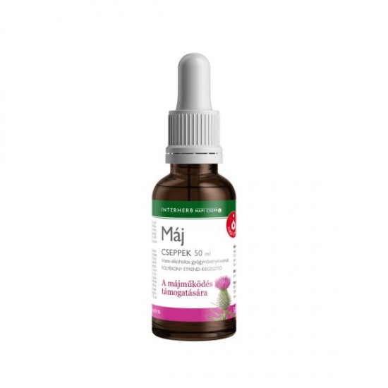 Interherb Napi Csepp Máj Cseppek 50ml