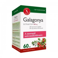 Interherb Napi 1 Galagonya Extraktum 100mg Kapszula 60db