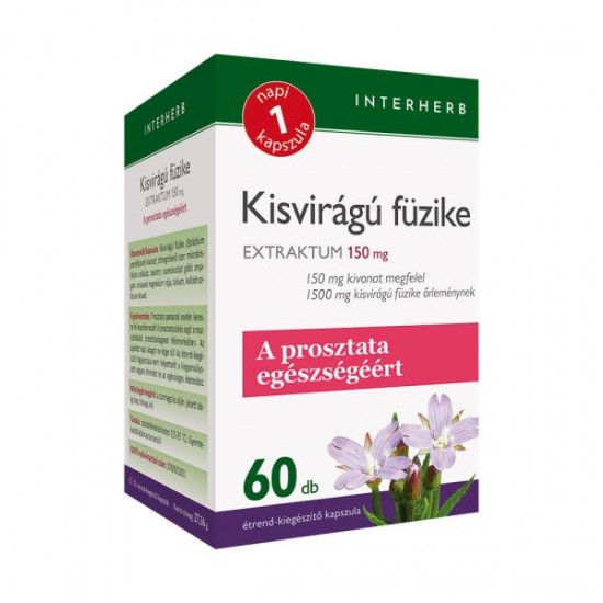 Interherb Napi 1 Kisvirágú Füzike Kapszula 60db