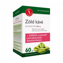 Interherb Napi 1 Zöldkávé + Króm 300g Kapszula 60db