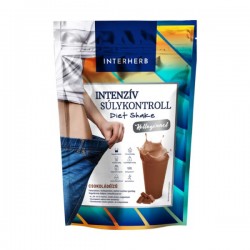 Interherb Intenzív Súlykontroll Diet Shake Kollagénnel Csokoládé Ízű 528g