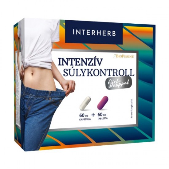 Interherb Intenzív Súlykontroll Éjjel - Nappal Kapszula 60db + Tabletta 60db