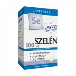 Interherb Szerves Szelén 100qg Tabletta 60db