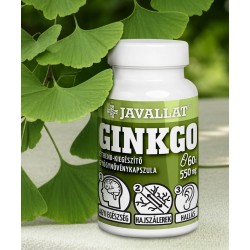 +Javallat Ginkgo Gyógynövény Kapszula 60db