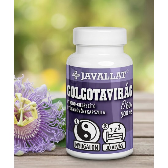 +Javallat Golgotavirág Kapszula 500mg 60db