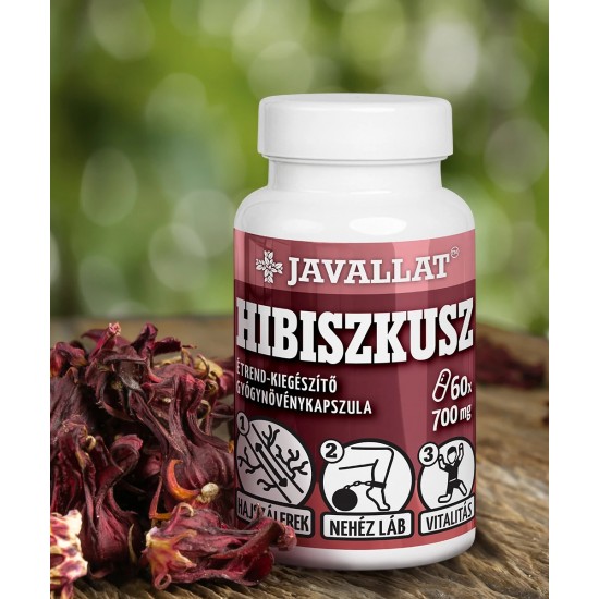 +Javallat Hibiszkusz Kapszula 60db