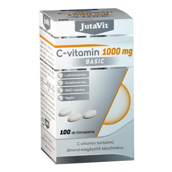 Jutavit C-Vitamin 1000mg Basic Filmtabletta 100db