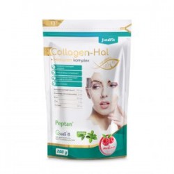Jutavit Collagen (Kollagén) Hal + Hialuron komplex Málna Íz 200g