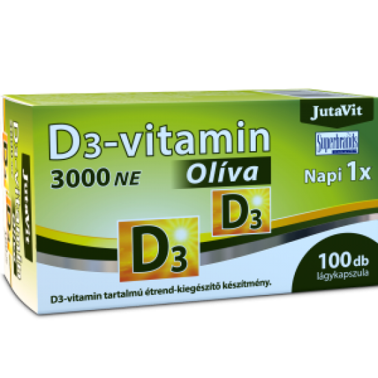 Jutavit D3 3000 NE ( 75qg ) Oliva Lágykapszula 100db