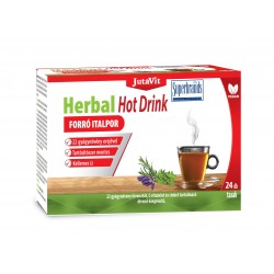 Jutavit Herbal Hot Drink Forró Italpor 22 Gyógynövénnyel 24db Tasak