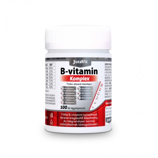 Jutavit B- Vitamin Komplex Lágyzselatin Kapszula 100db