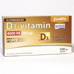 Jutavit D3 Forte 4000 NE ( 100qg ) Tabletta 100db