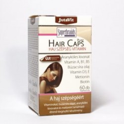 Jutavit Hair Caps Plus Haj Szépség Lágy Kapszula 60db