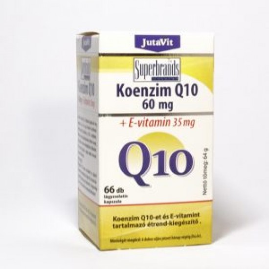 Jutavit Koenzim Q10 60mg + E vitamin 66 db