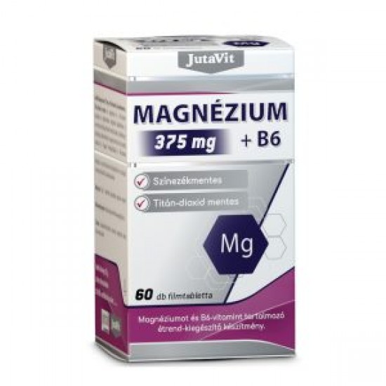 Jutavit Magnézium + B6 375mg Tabletta 60db