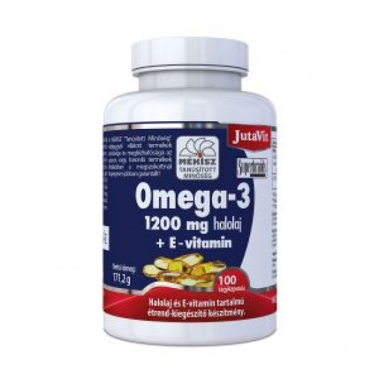 Jutavit Omega-3 1200mg + E-Vitamin Kapszula 100db