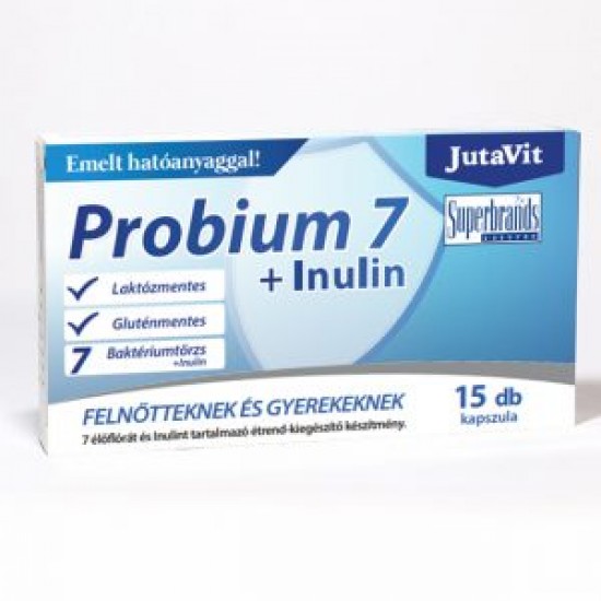 Jutavit Probium 7 + Inulin Kapszula 15db