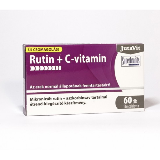 Jutavit Rutin+ C-Vitamin Tabletta 60db