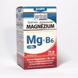 Jutavit Szerves Magnézium+B6+D3 70db